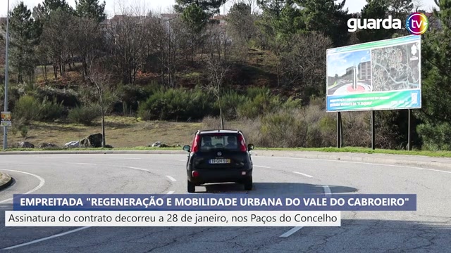 Assinatura do Contrato de Empreitada "Regeneração e Mobilidade Urbana o Vale Do Cabroeiro" [Variante da Ti Jaquina]