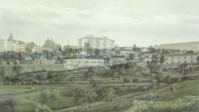 ~ GUARDA MEMÓRIAS {postais da mais alta} ~ VISTA DA CIDADE DA RUA NUNO MONTEMOR ~ 