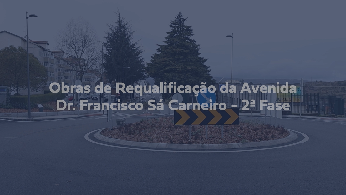 Obras de Requalificação da Avenida Dr. Francisco Sá Carneiro - 2ª Fase