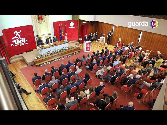Guarda celebrou os 52 anos do 25 de abril [ COMEMORAÇÕES DO 25 DE ABRIL]