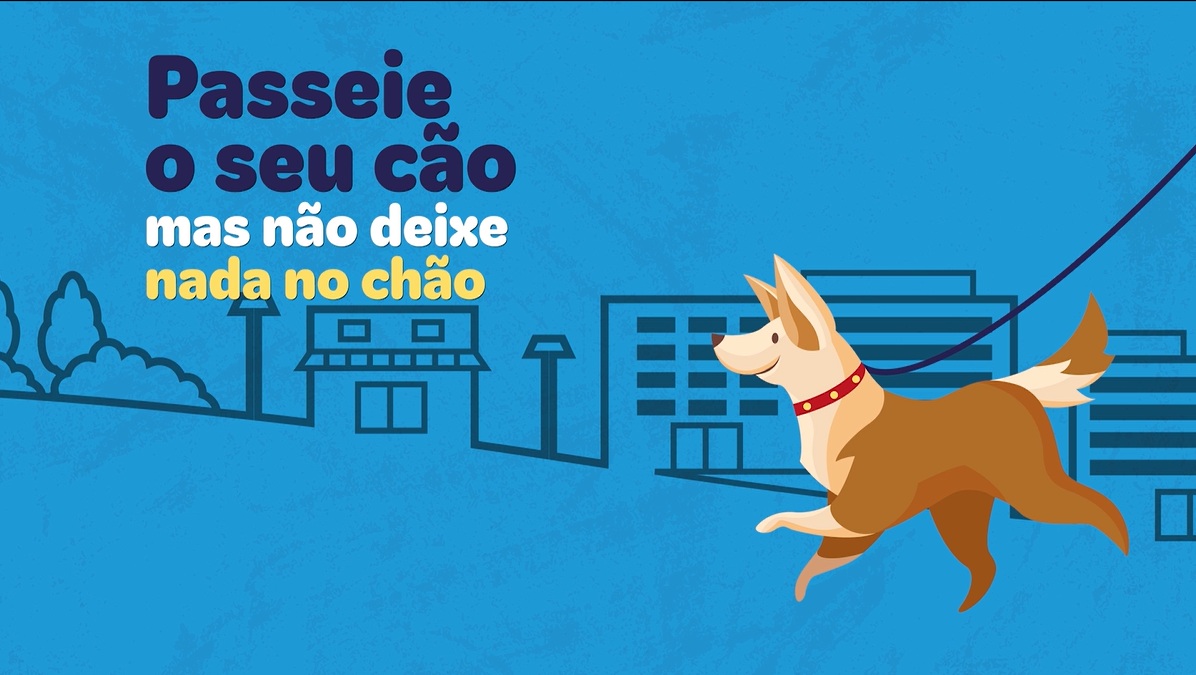 Spot | Passeie o seu cão, mas não deixe nada no chão!